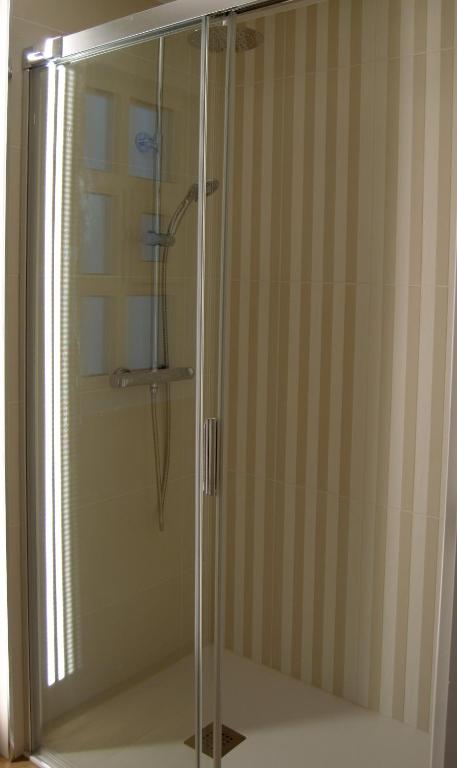 Koupelna v ubytování Apartamentos Son do Faro Fisterra