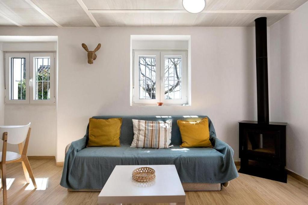 Posezení v ubytování Casa la Yeguada