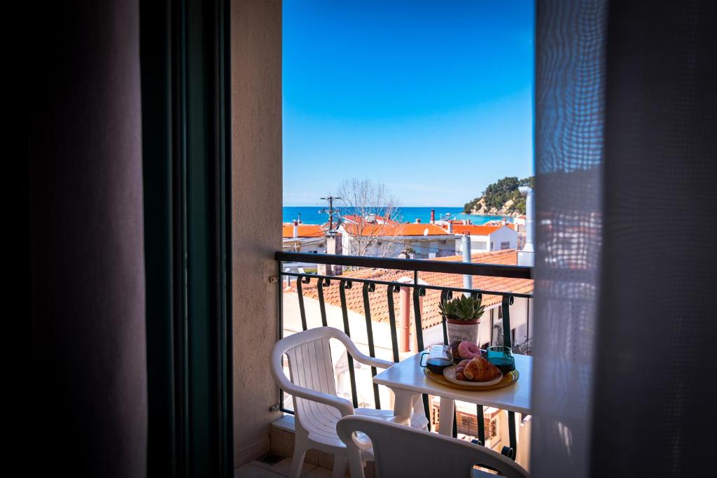 Balkón alebo terasa v ubytovaní Samel Hotel