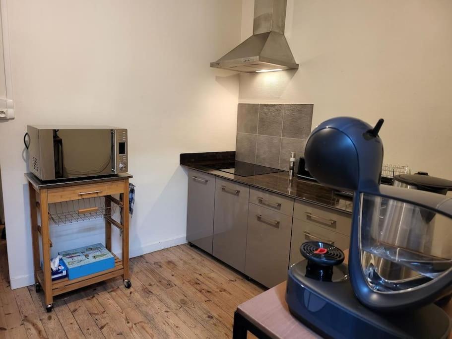 Kuchyňa alebo kuchynka v ubytovaní Duplex bohème chic