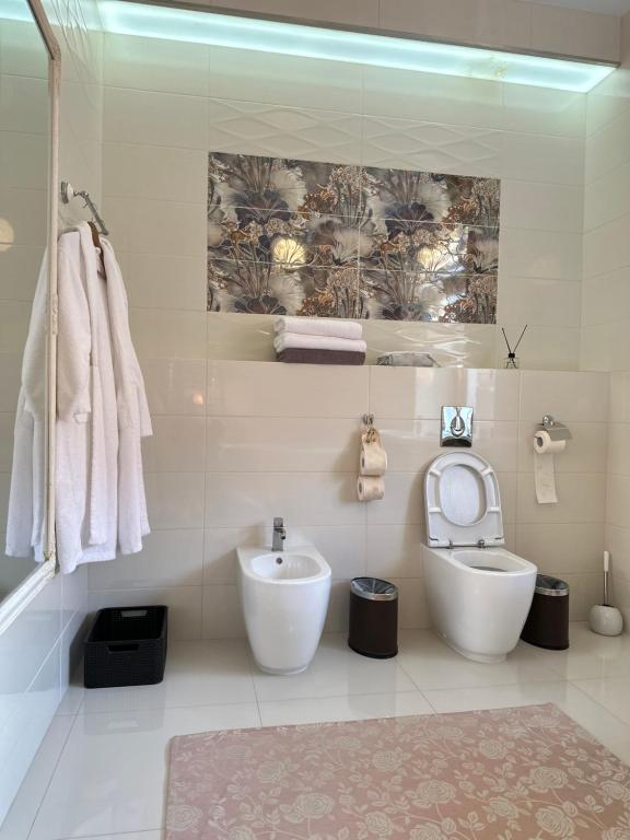 Koupelna v ubytování Villa-Sofia Mini-hotel