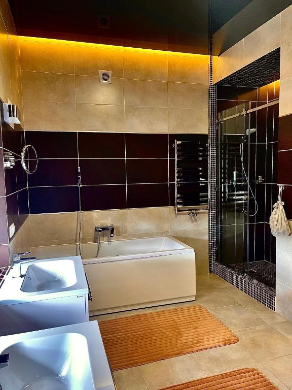 Koupelna v ubytování Villa-Sofia Mini-hotel
