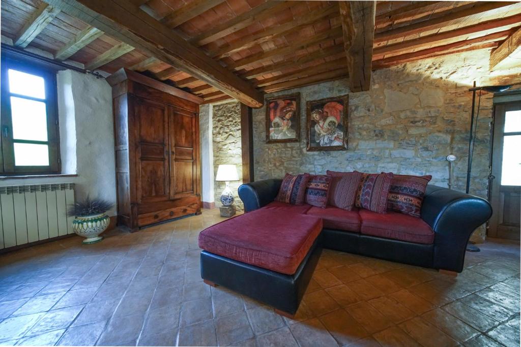 Posezení v ubytování Agriturismo La Colombella