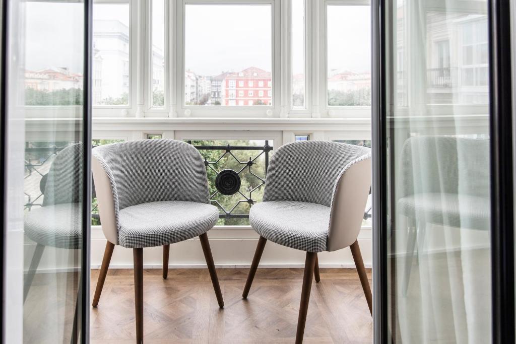 Posezení v ubytování Soho Boutique Palacio de Pombo