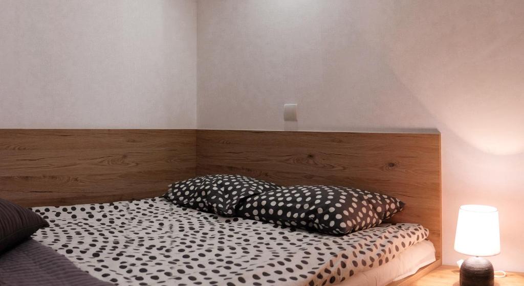 Posteľ alebo postele v izbe v ubytovaní Apartament Wiślany Sen