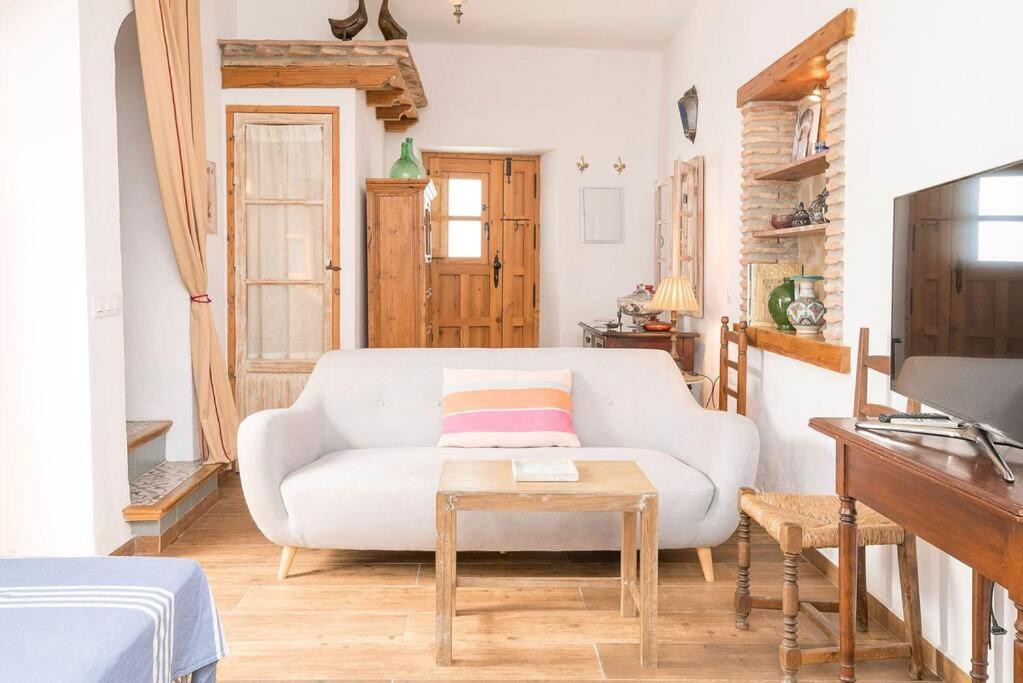 Posezení v ubytování La Azotea-Califa Casas Vejer