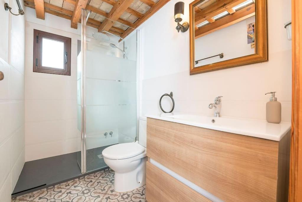 Koupelna v ubytování La Azotea-Califa Casas Vejer