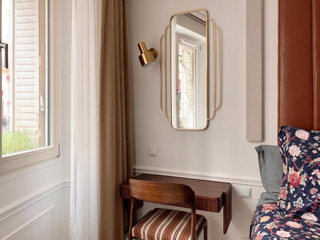 Posedenie v ubytovaní Chambre d’hôtes - Marais