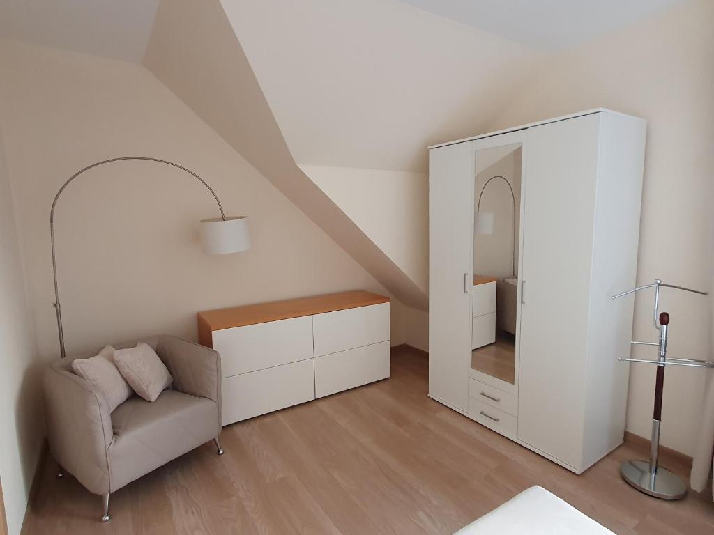 Posteľ alebo postele v izbe v ubytovaní Apartman RYSY D4