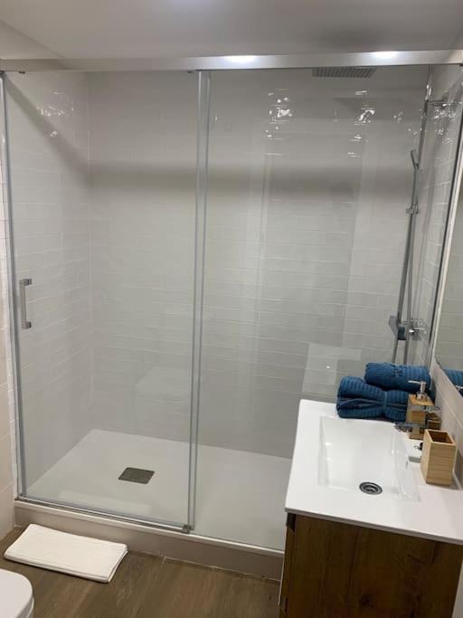Kúpeľňa v ubytovaní Apartamento Central E