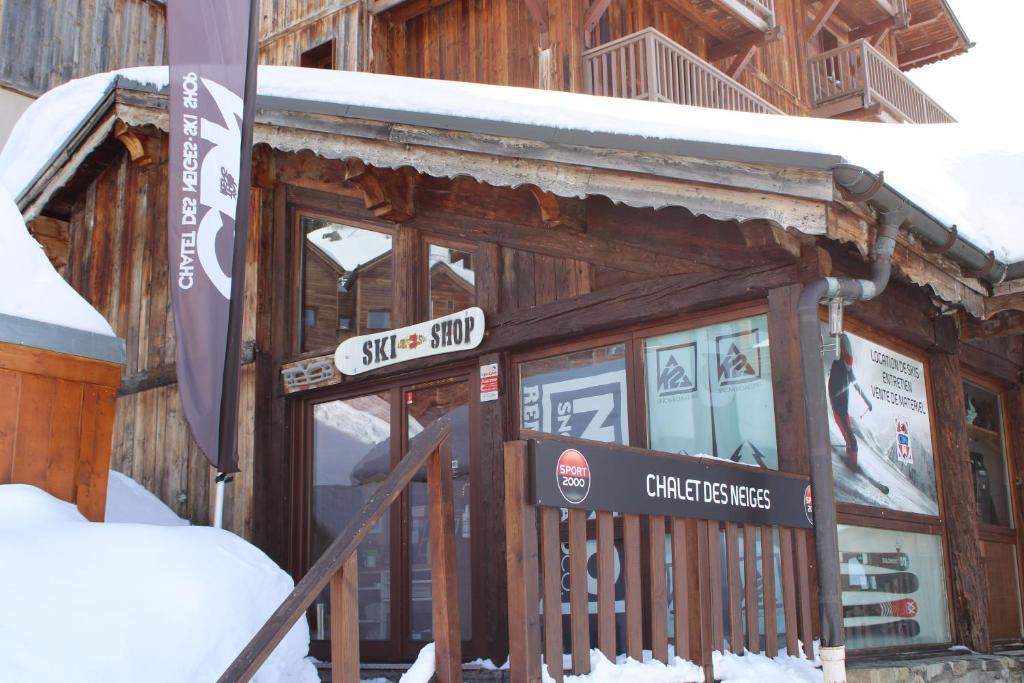 Chalet des Neiges Hermine v zimě