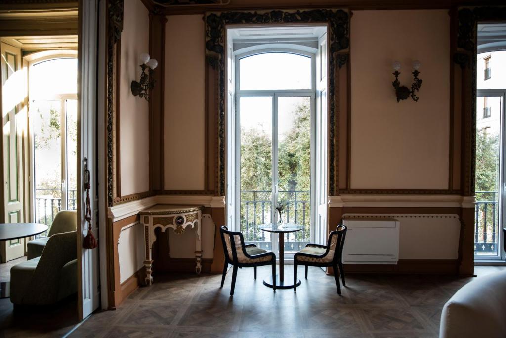 Posezení v ubytování Soho Boutique Palacio de Pombo