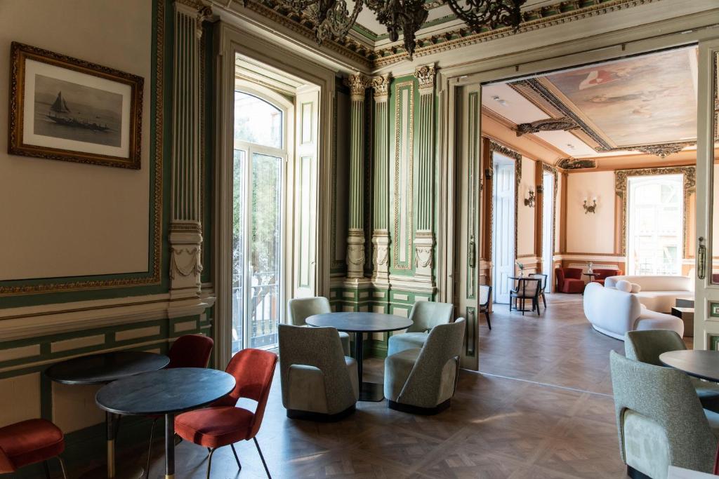 Posezení v ubytování Soho Boutique Palacio de Pombo