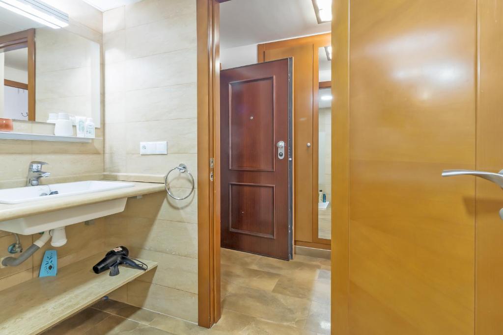 Kúpeľňa v ubytovaní Loft con terraza centro Valencia