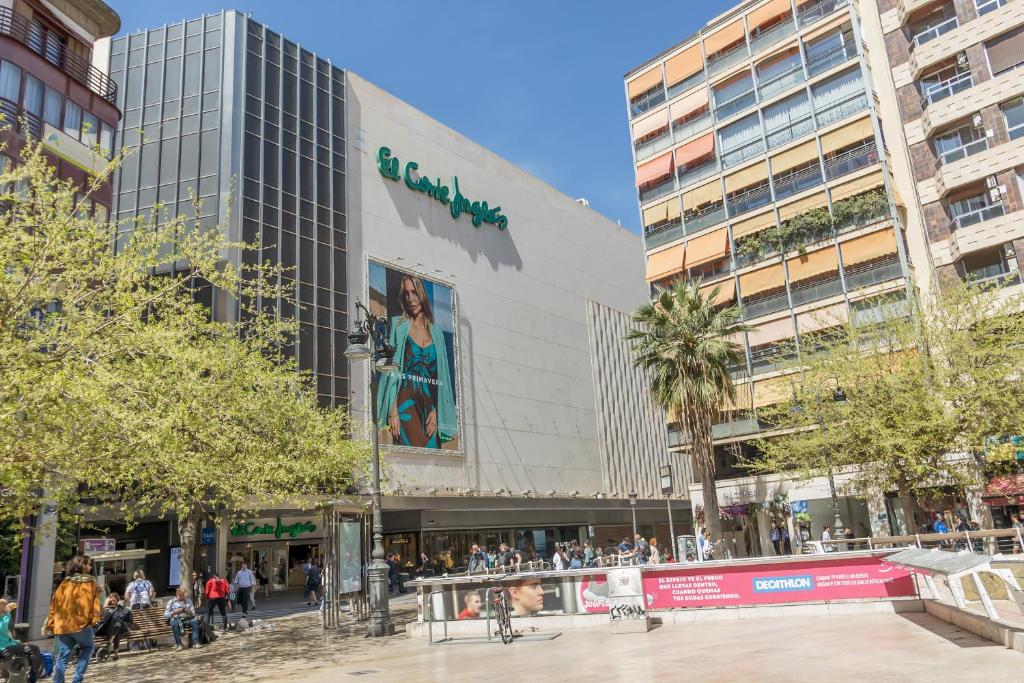 Hostia v ubytovaní Loft con terraza centro Valencia