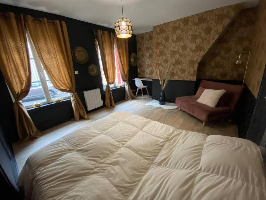 Posteľ alebo postele v izbe v ubytovaní MAX1 T2 avec terrasse