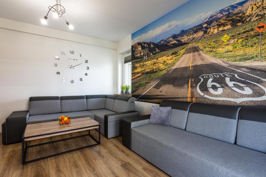 Posedenie v ubytovaní Apartament 66 Zator