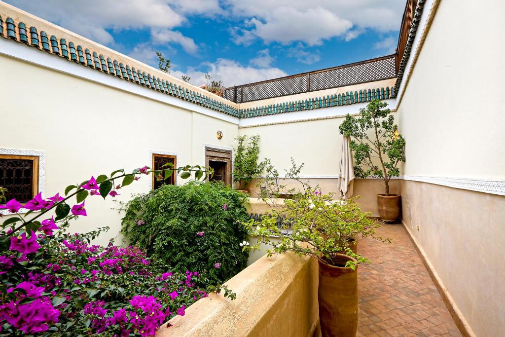 Zahrada ubytování Riad 92 - Architect's Riad in the Exclusive Dar El Bacha