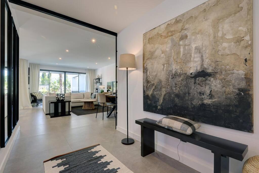 Posezení v ubytování Ground Floor, 2 bedroom Apartment @ Estepona Hills