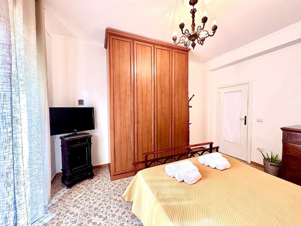 Postel nebo postele na pokoji v ubytování Sorrenthouse