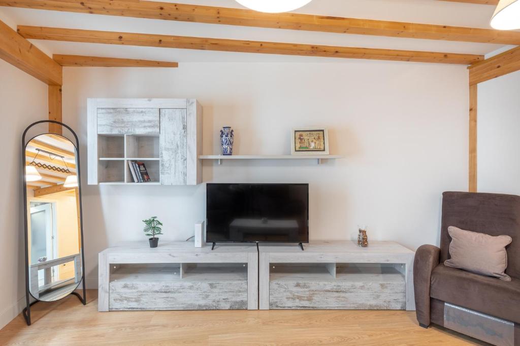 TV a/nebo společenská místnost v ubytování Gamarra - baskeyrentals