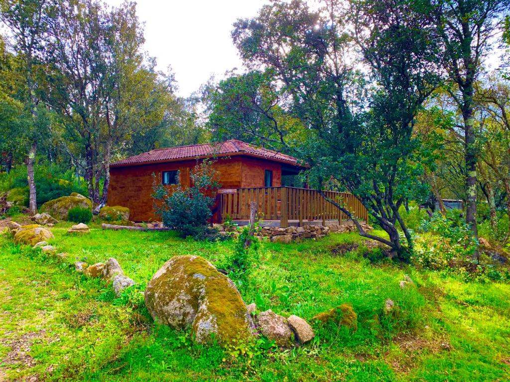 Zahrada ubytování L'Aravone Lodge