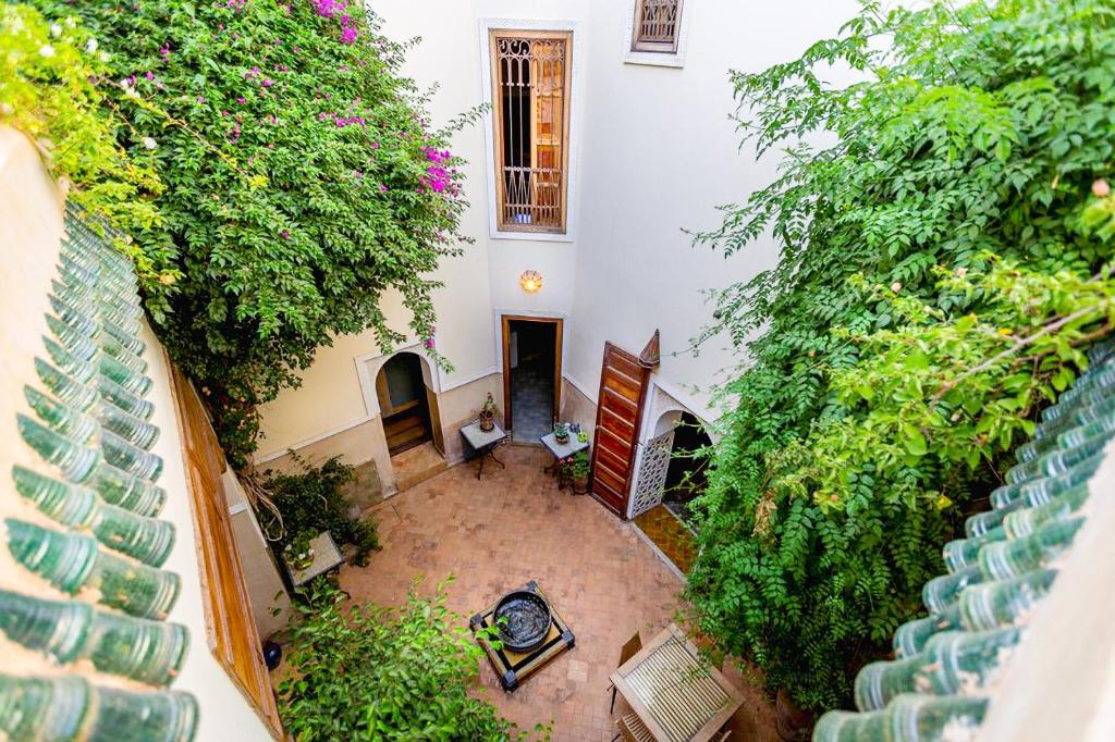 Zahrada ubytování Riad 92 - Architect's Riad in the Exclusive Dar El Bacha