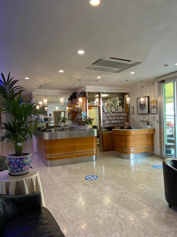 Vstupní hala nebo recepce v ubytování Hotel Tre Stelle