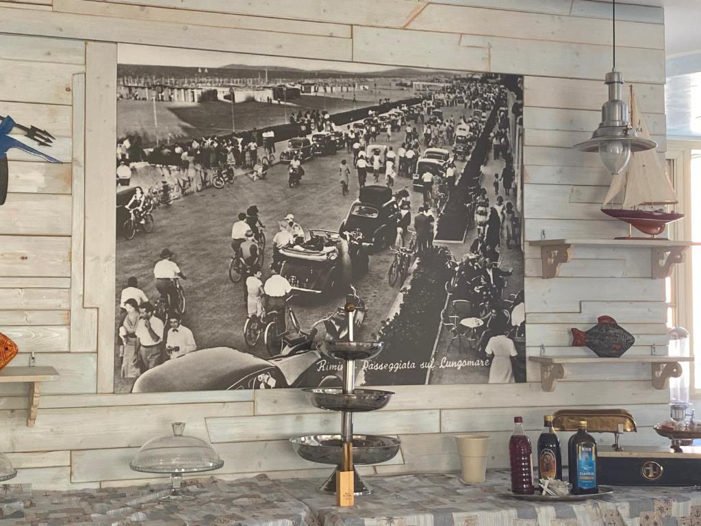 Fotografie z fotogalerie ubytování Hotel Tre Stelle v Rimini