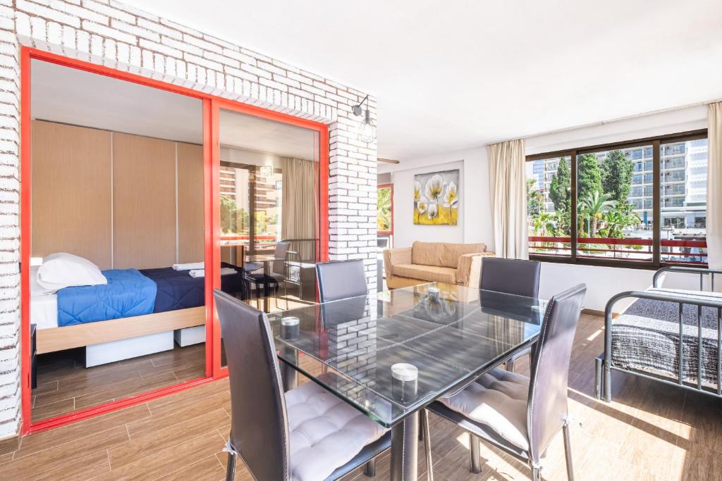 Posezení v ubytování Loix Mar Apartment 2-F Levante Beach