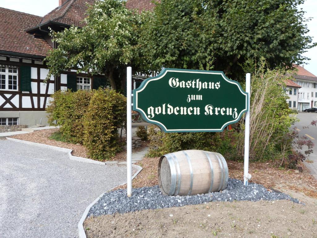 Certifikát, hodnocení, plakát nebo jiný dokument vystavený v ubytování Gasthaus zum Goldenen Kreuz