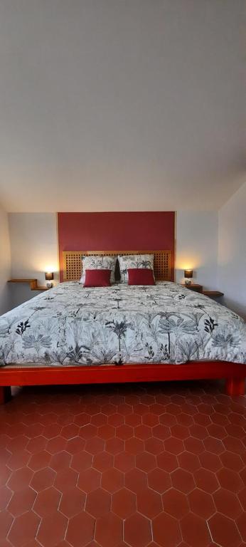 Posteľ alebo postele v izbe v ubytovaní Mas Bella Vida - Chambres d'Hôtes