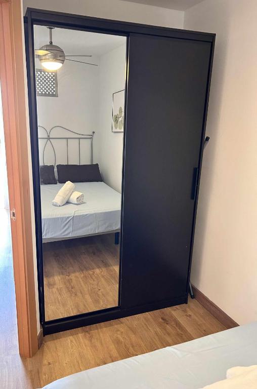 Postel nebo postele na pokoji v ubytování Agua Mundo I