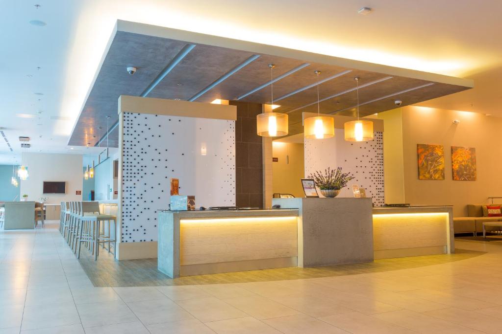 A área de receção ou átrio de Hyatt Place Tegucigalpa