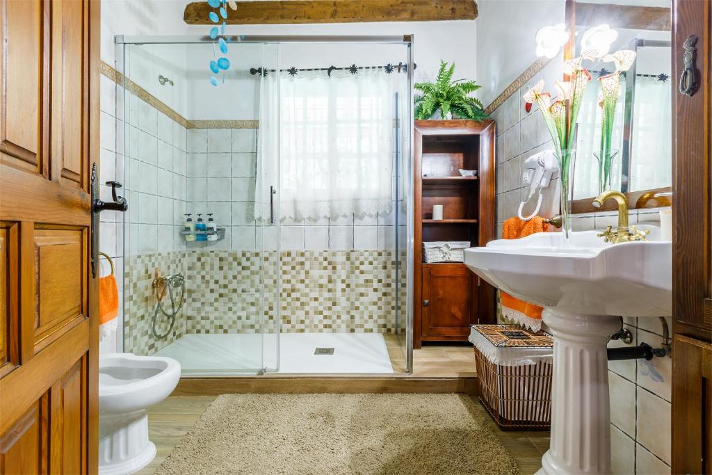 Kúpeľňa v ubytovaní Villa la Orilla
