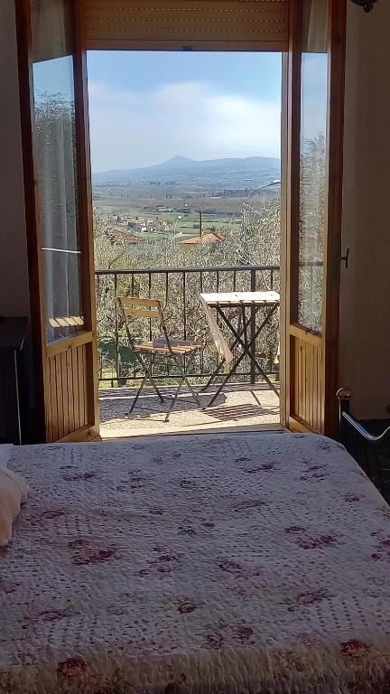Balkón nebo terasa v ubytování OPERA21 TUSCANY SINGLE HOUSE LUCIGNANO