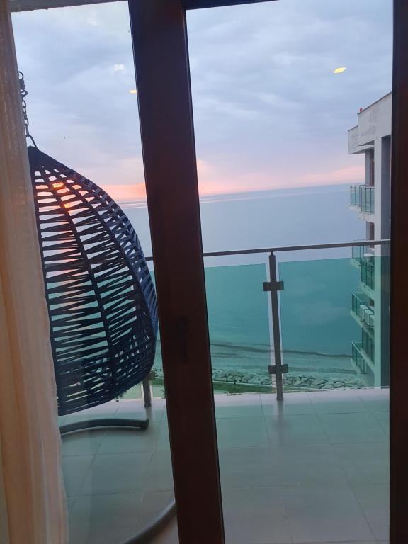 Nespecifikovaný výhled na moře nebo výhled na moře při pohledu z hotelu