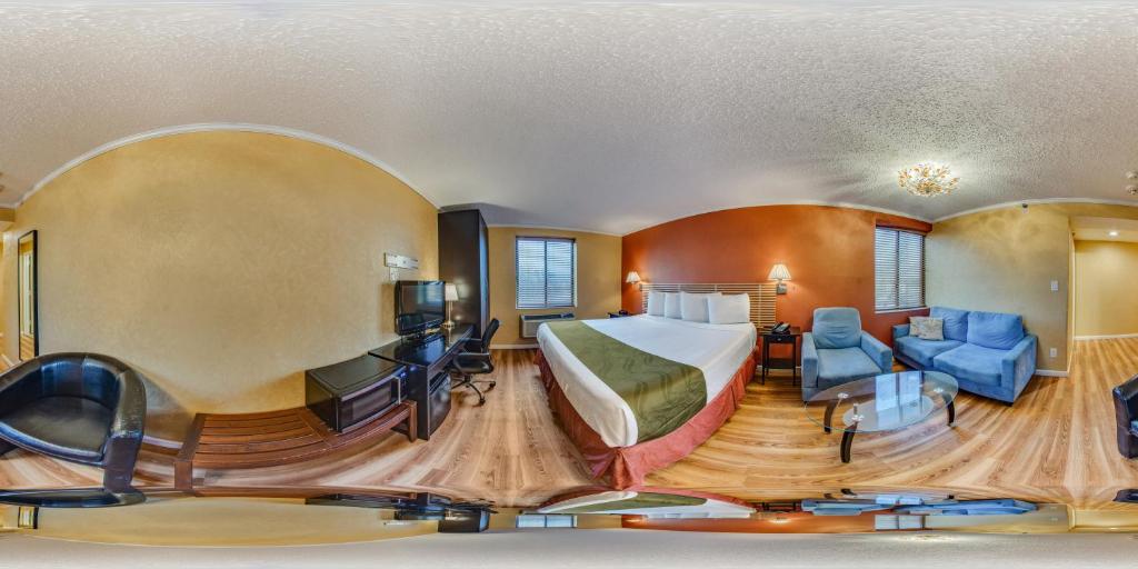 Posezení v ubytování Quality Inn JFK Airport Rockaway Blvd
