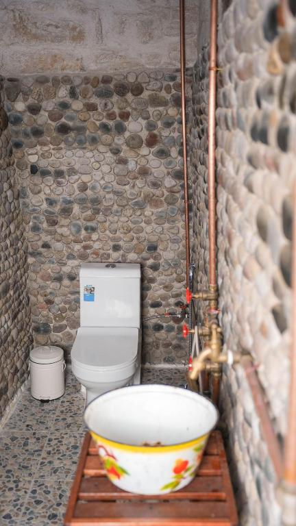 Koupelna v ubytování نزل كوفان التراثي Koofan Heritage Lodge