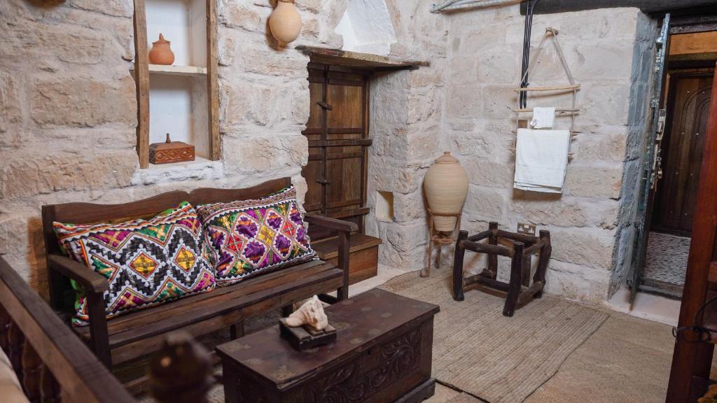 Koupelna v ubytování نزل كوفان التراثي Koofan Heritage Lodge