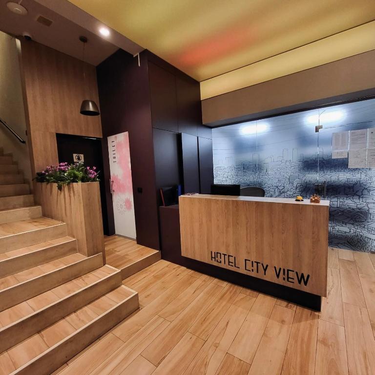 Vstupní hala nebo recepce v ubytování Hotel City View Deluxe