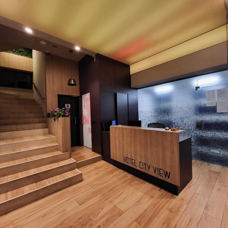 Vstupní hala nebo recepce v ubytování Hotel City View Deluxe
