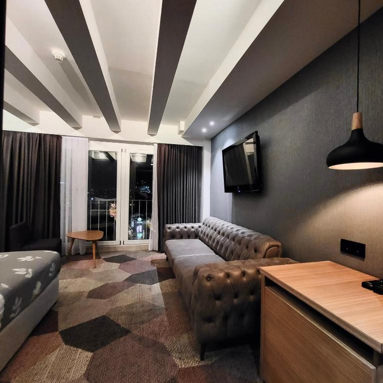 Posezení v ubytování Hotel City View Deluxe