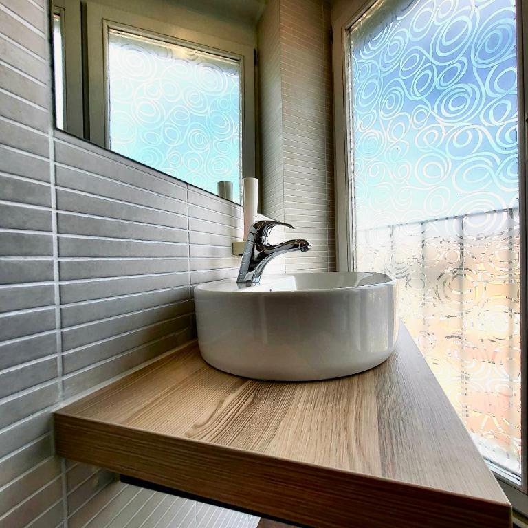 Koupelna v ubytování Hotel City View Deluxe