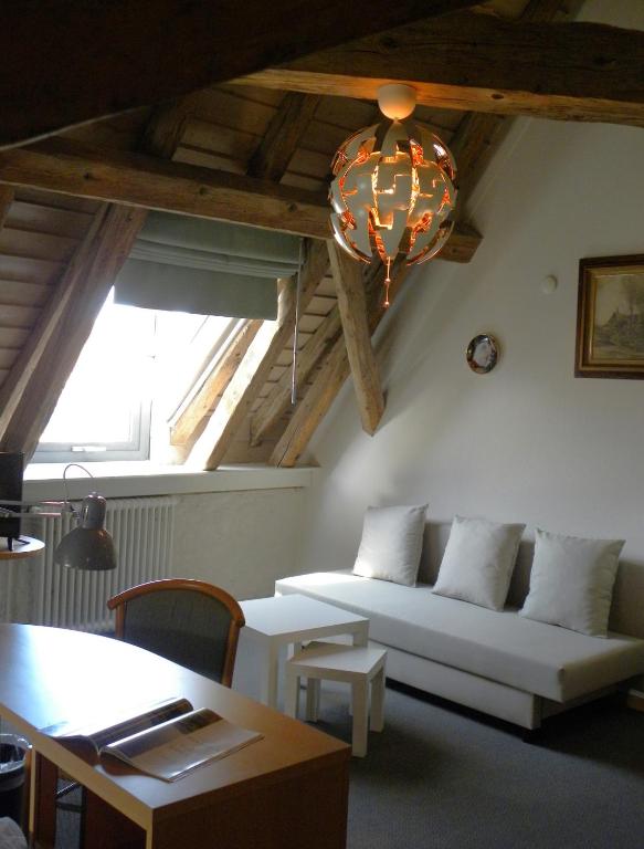 Posezení v ubytování Auberge d'Etoy
