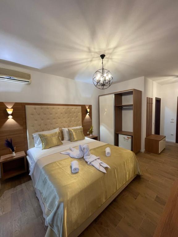 Postel nebo postele na pokoji v ubytování Apartments Miri