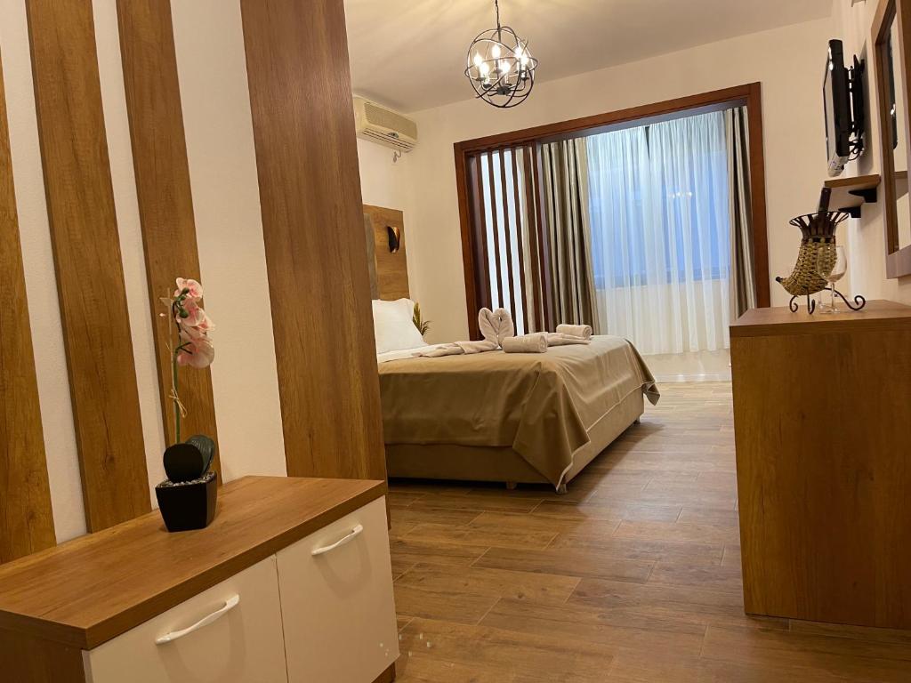 Postel nebo postele na pokoji v ubytování Apartments Miri