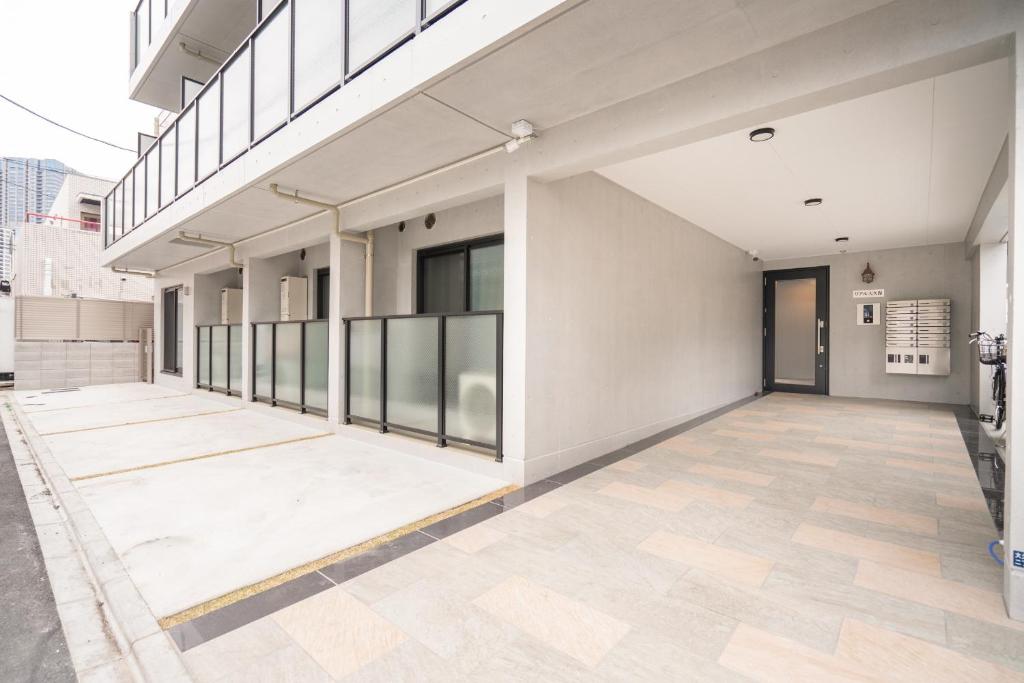 Budova, kde se aparthotel nachází