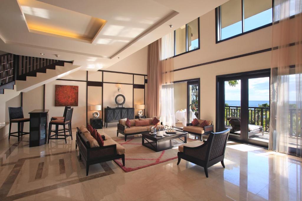 Posezení v ubytování InterContinental Mauritius Resort Balaclava Fort by IHG