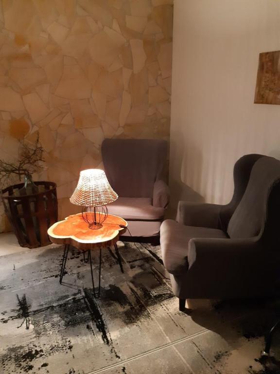 Posezení v ubytování Gästezimmer Klinger-Tongisch